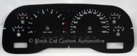01-04/03 Dakota Durango Black Gauge Face